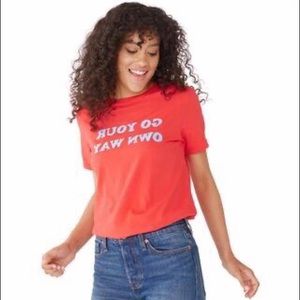 SOLD Ban.do “Go Your Own Way” tee 🎸